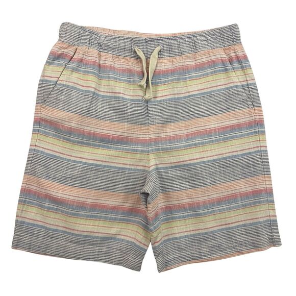 Vineyard Vines Shorts Girls Size 14 Large Striped Pull On Drawstring Pockets - Picture 1 of 11